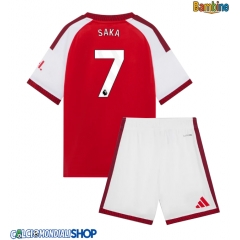 Maglie da calcio Arsenal Bukayo Saka #7 Prima Maglia Bambino 2026-27 Manica Corta + Pantaloni corti)